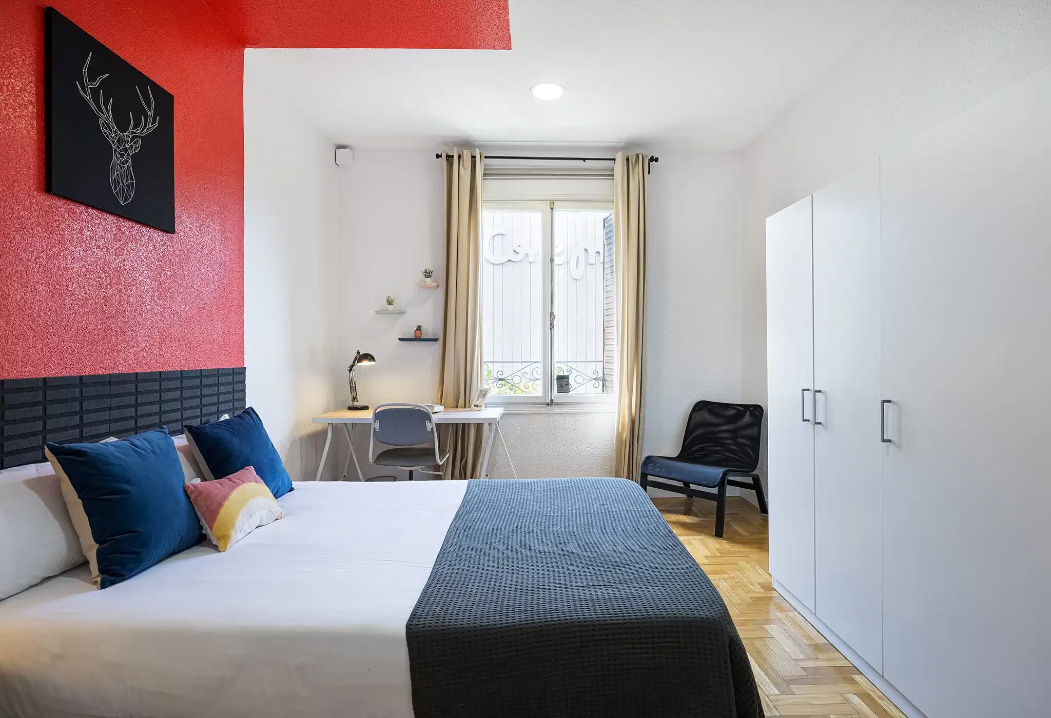 Alberto Aguilera, Madrid - Madrid, Spain - AAG-HAB1 - Bedroom