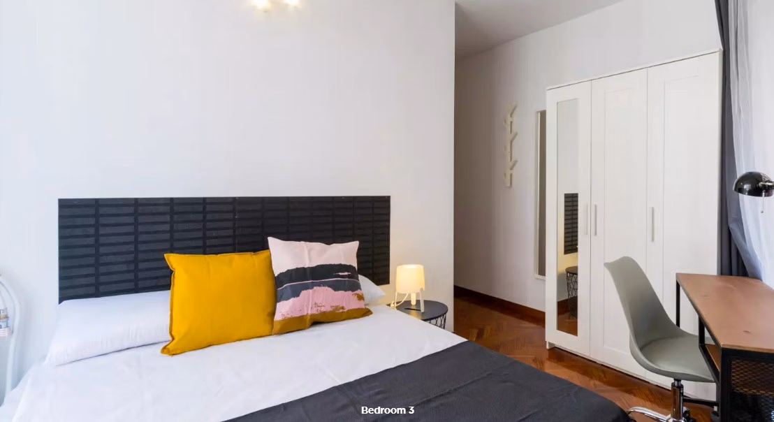 Costanilla De Los Angeles, Madrid - Madrid, Spain - CDA-HAB3 - Bedroom