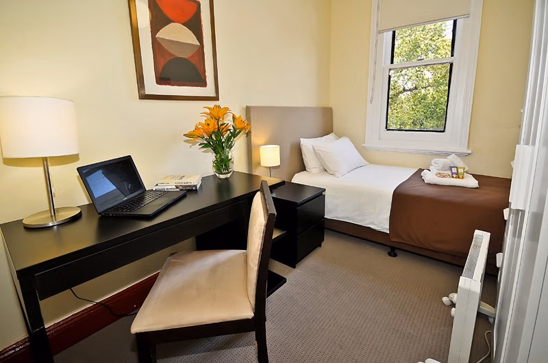 32 Grattan Street Carlton, Melbourne - Melbourne, Victoria, Australia - Room 6 (Non Ensuite) - Bedroom