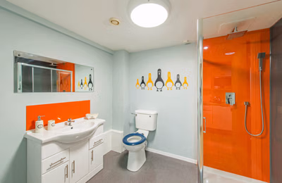 Kexgill Tower, Bradford - Bradford, England, United Kingdom - Bathroom