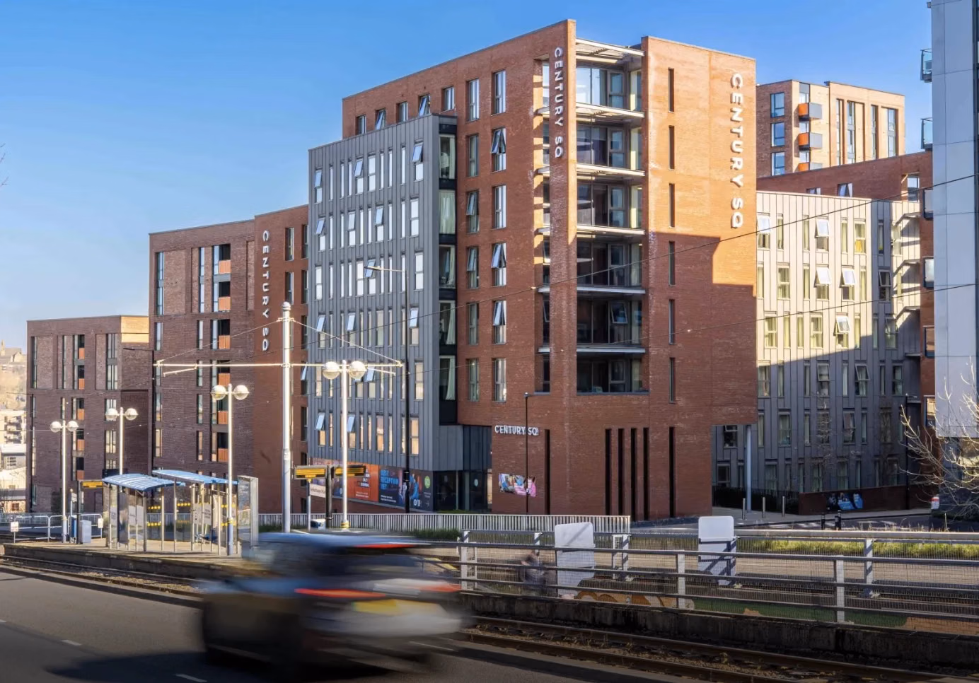 iQ Century Square, Sheffield - Sheffield, England, United Kingdom - Exterior