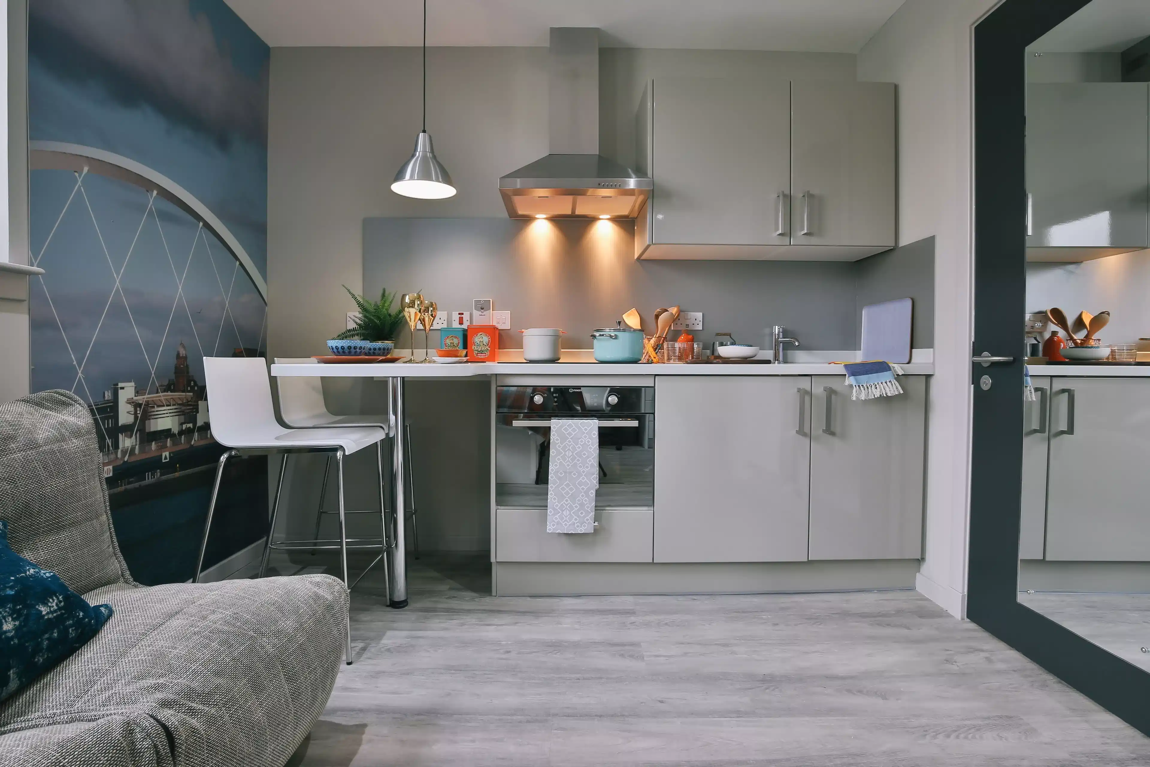 George Street Apartments, Glasgow - Glasgow, Scotland, United Kingdom - Kitchen