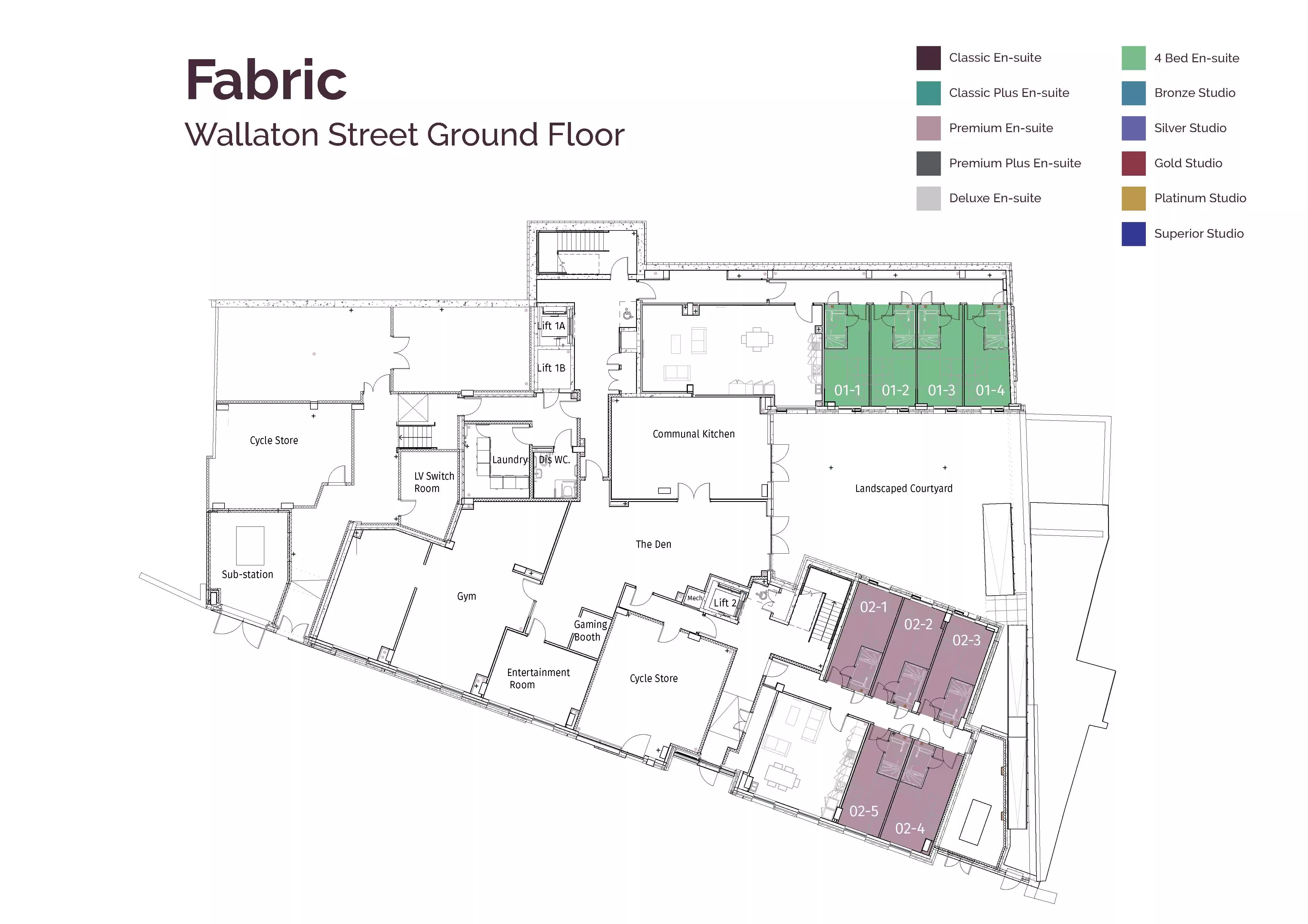 Fabric, Nottingham - Nottingham, England, United Kingdom - Floor Plan