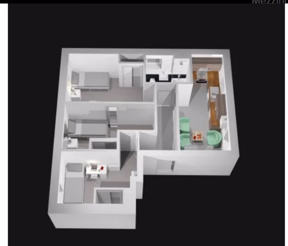 Froghall, Aberdeen - Aberdeen, Scotland, United Kingdom - Standard 2 Bed Flat - Floor Plan