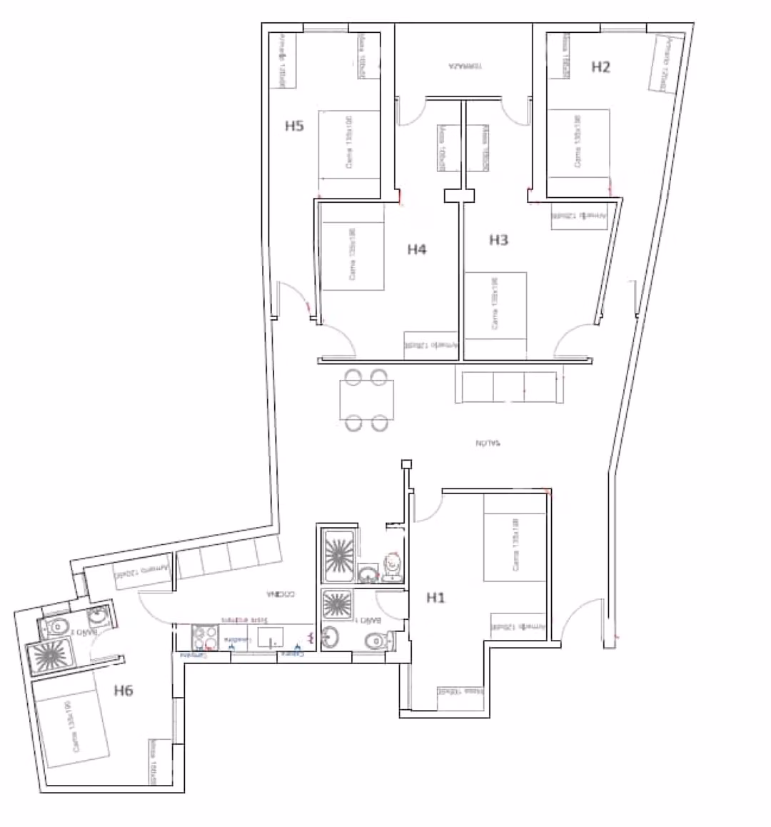Room in a 8 Bedroom 2 Bathroom (Calle De La Victoria) - Bedroom?w=400&h=260&fit=crop&q=40&auto=format&trim=auto