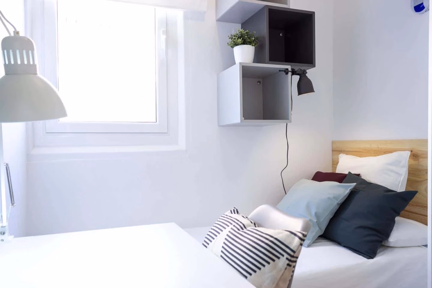 SPC 8012, Barcelona - Barcelona, Spain - #164498: Room in a 5 Bed 3 Bath (Carrer Gran De Gràcia) - Bedroom