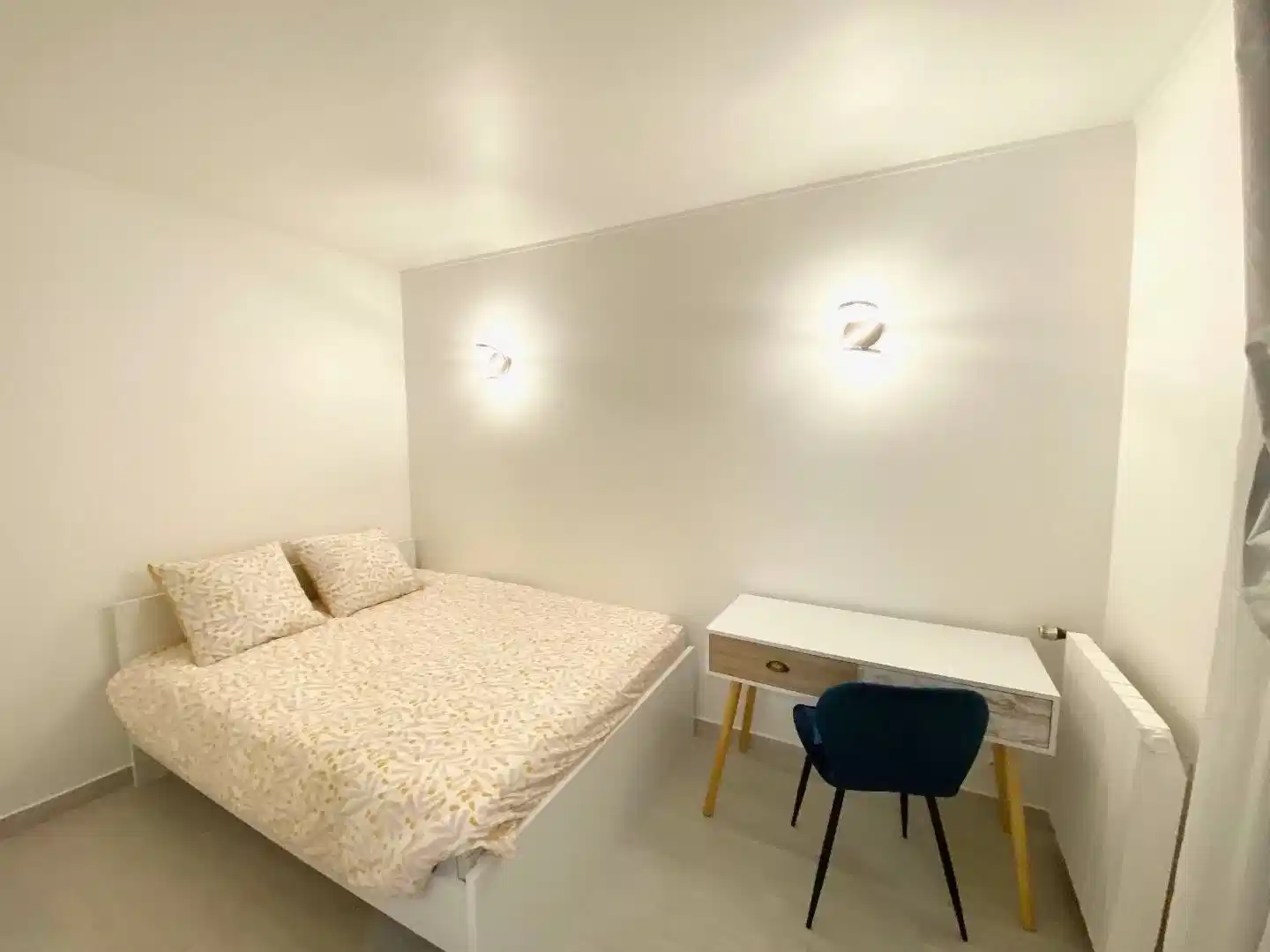 Room in a 14 Bedroom Apartment, Valenciennes Street, Gagny, France (93220) - Paris, France - Bedroom 2 - Bedroom