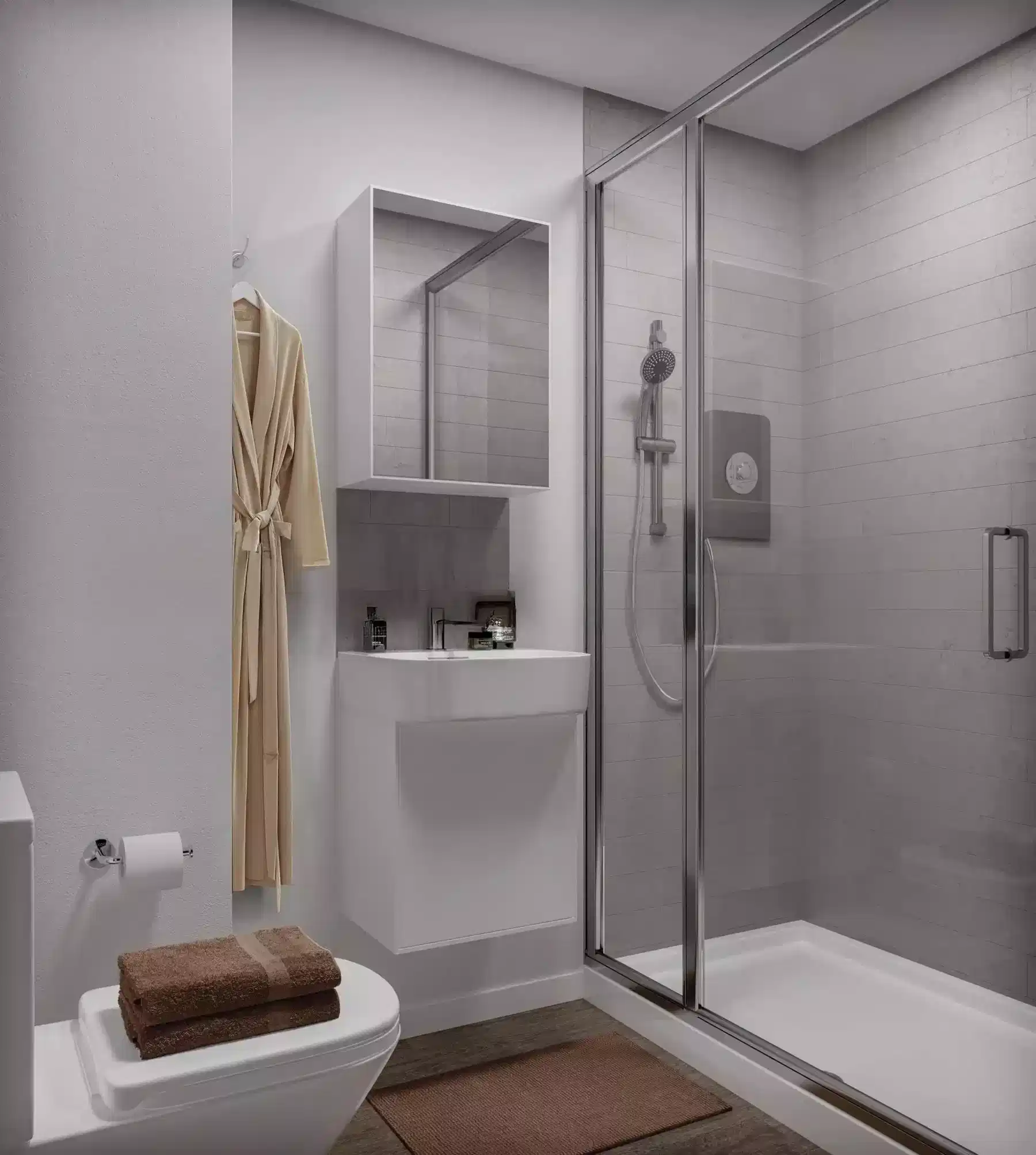 Scholars View, Cambridge - Cambridge, England, United Kingdom - Premium 8 Bed Ensuite - Bathroom