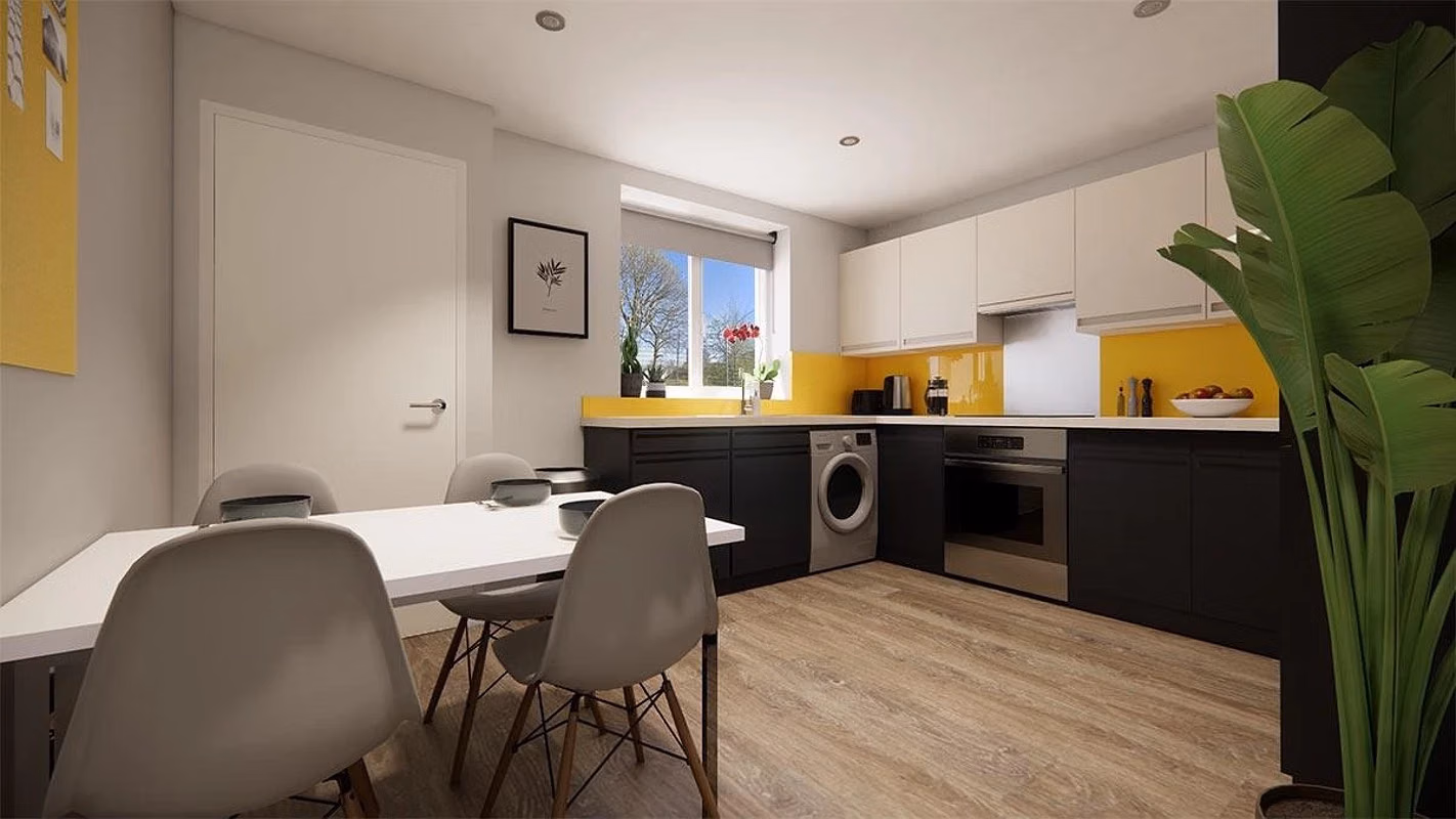 City Edge, Manchester - Manchester, England, United Kingdom - City Edge - Bronze Ensuite - Kitchen