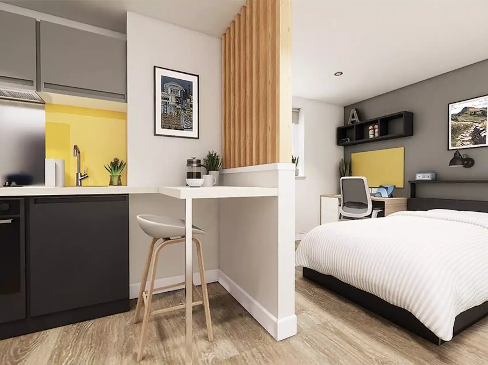 City Edge, Manchester - Manchester, England, United Kingdom - City Edge - Silver Studio - Amenities