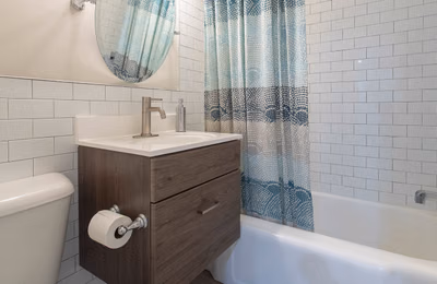The Avenue at East Falls, Philadelphia - Philadelphia, Pennsylvania, United States - Bathroom
