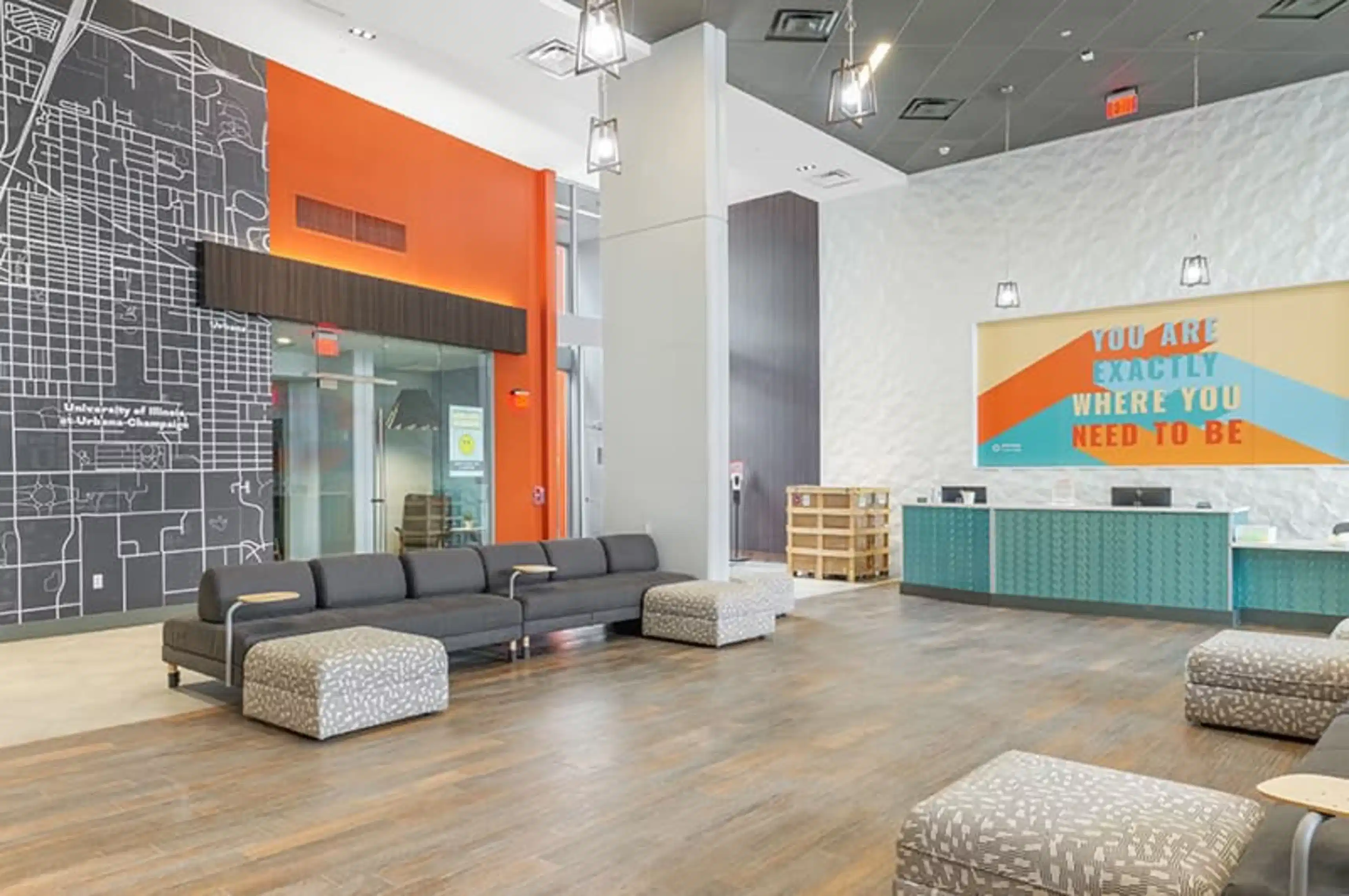 Illini Towers, Champaign - Champaign, Illinois, United States - Common Area