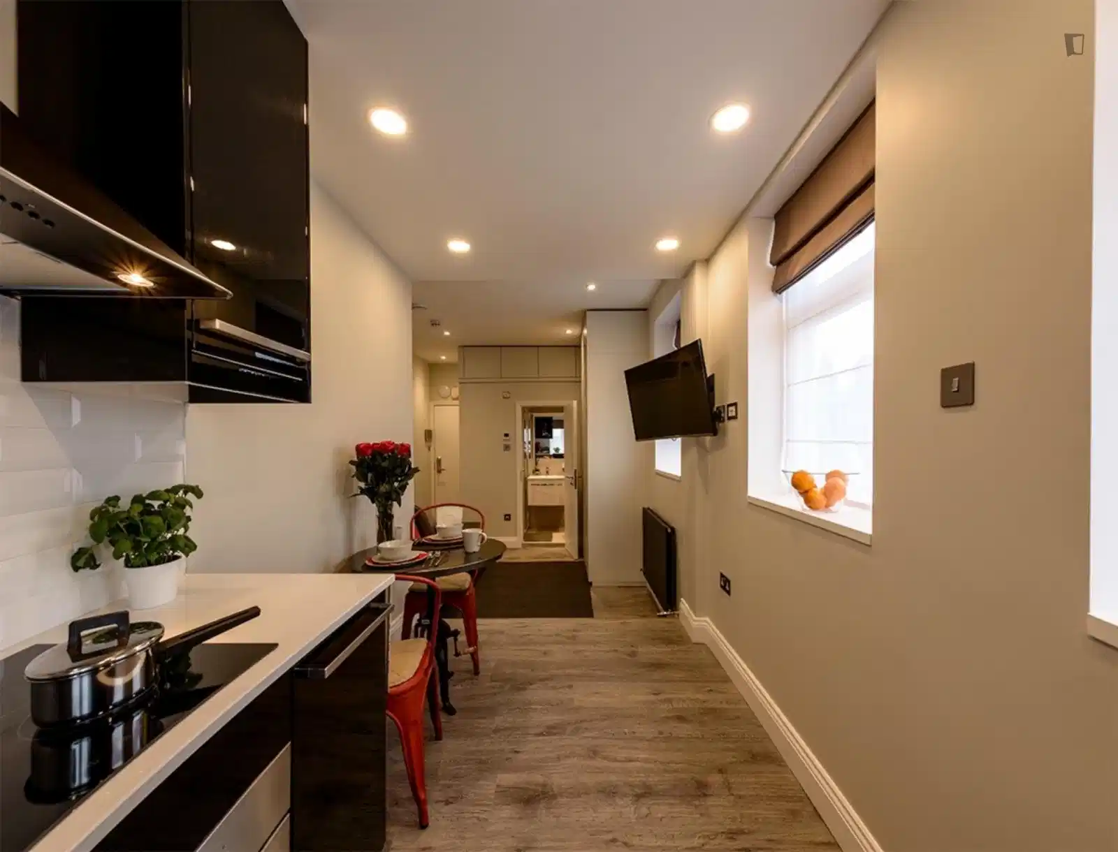 Studio Room, Cotleigh Rd, London NW6 2NL (Studio 1) - London, England, United Kingdom - Studio - Kitchen