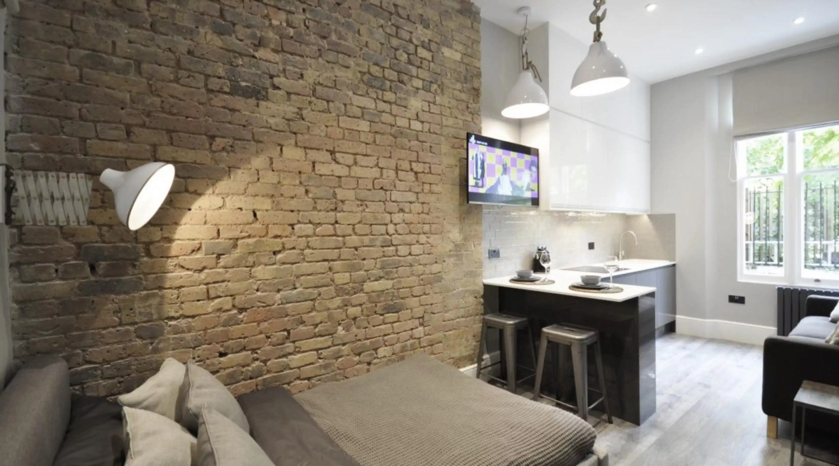 Studio Room, Linden Mews, London, W2 4HE (Studio 12) - London, England, United Kingdom - Studio - Bedroom