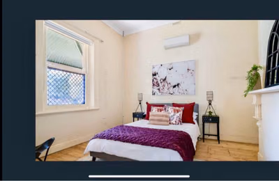 Room in a 7 Bedroom Apartment, 7 Hughes Street, Mile End, City of West Torrens, 5031 - Adelaide, South Australia, Australia - Bedroom 2 - Bedroom