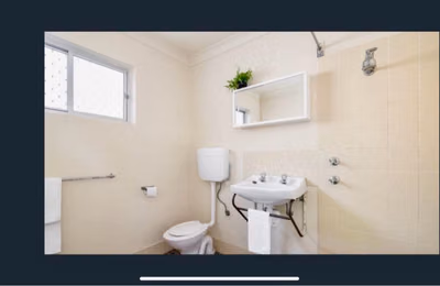 Room in a 6 Bedroom Apartment, 7 Hughes Street, Mile End, City of West Torrens, 5031 (Room 2) - Adelaide, South Australia, Australia - Bedroom 1 - Bathroom